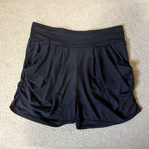 Black stretchy shorts